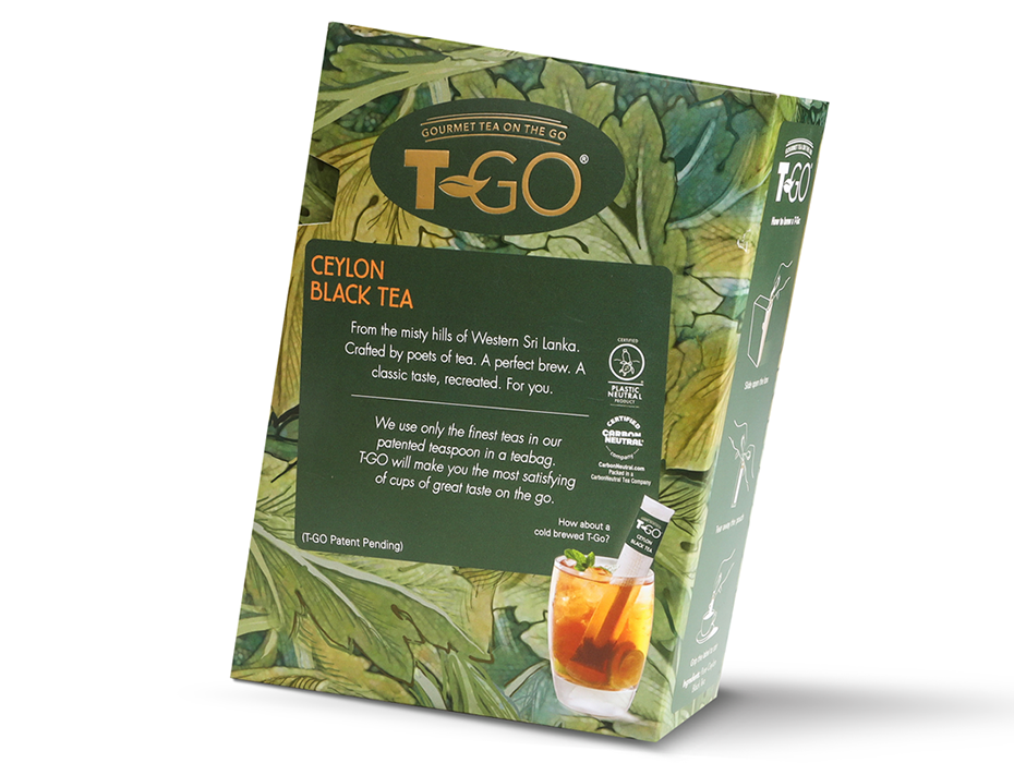 T-GO Ceylon Black Tea (15 Tea Bags) - Letstgo