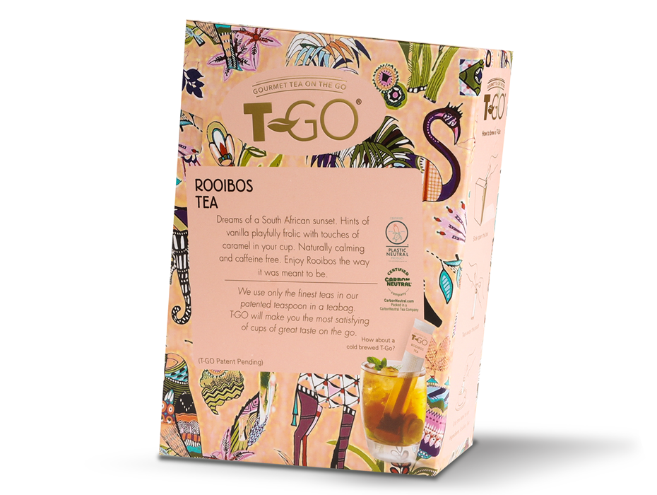 T-GO Rooibos Tea (15 Tea Bags) - Letstgo