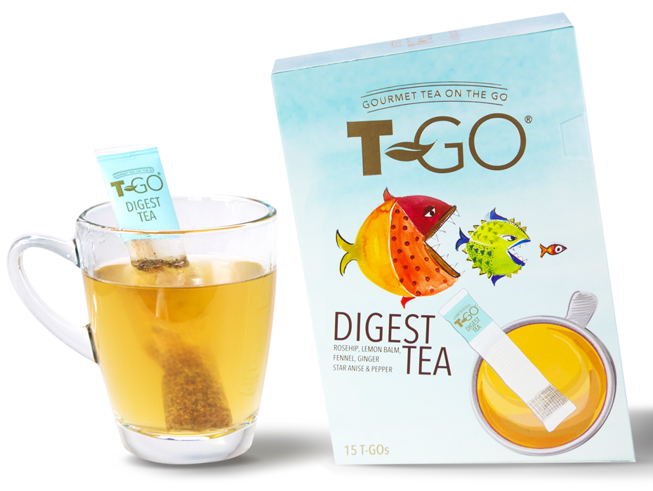 Digest Teabag in Cup with TGO Pack