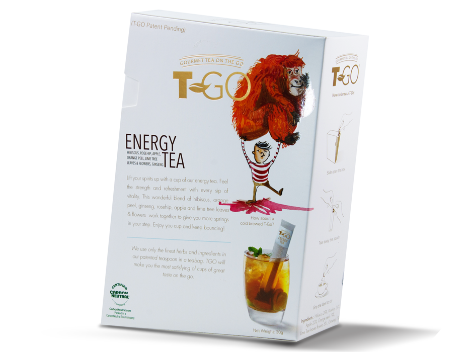 T-GO Energy Tea (15 Tea Bags) - Letstgo