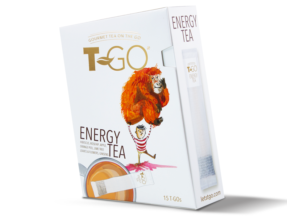 T-GO Energy Tea (15 Tea Bags) - Letstgo