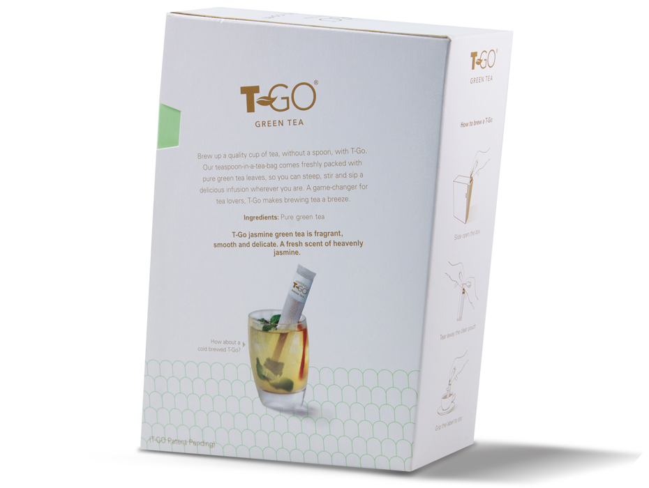 T-GO Green Tea (15 Tea Bags) - Letstgo