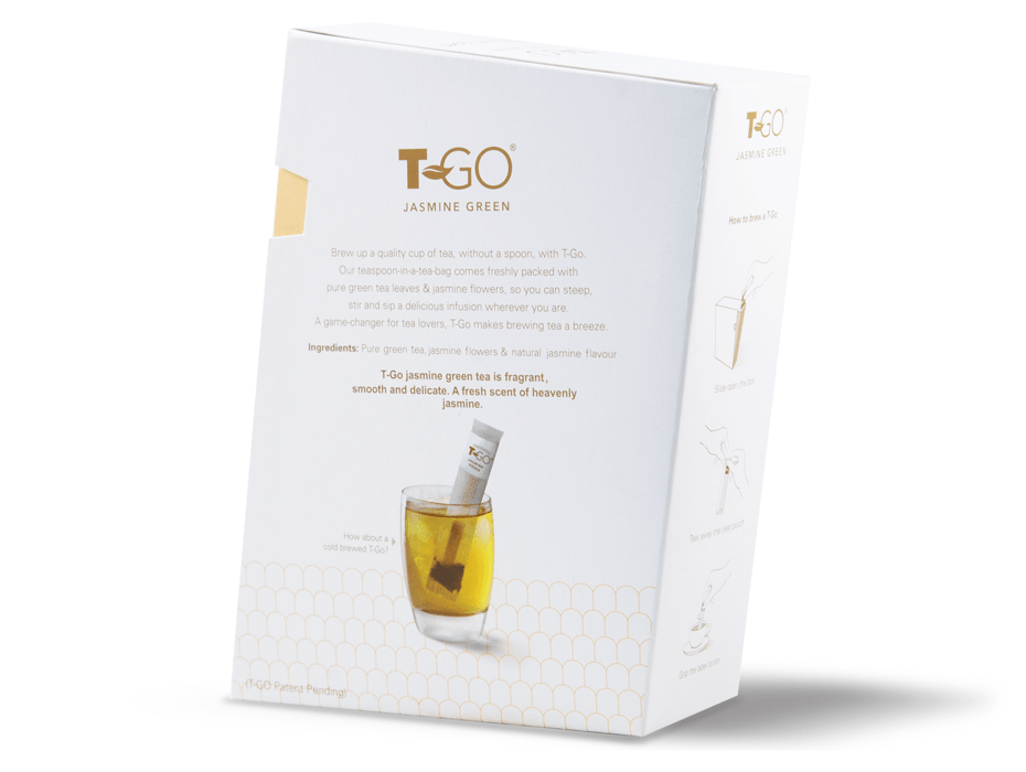 T-GO Jasmine Green Tea (15 Tea Bags) - Letstgo