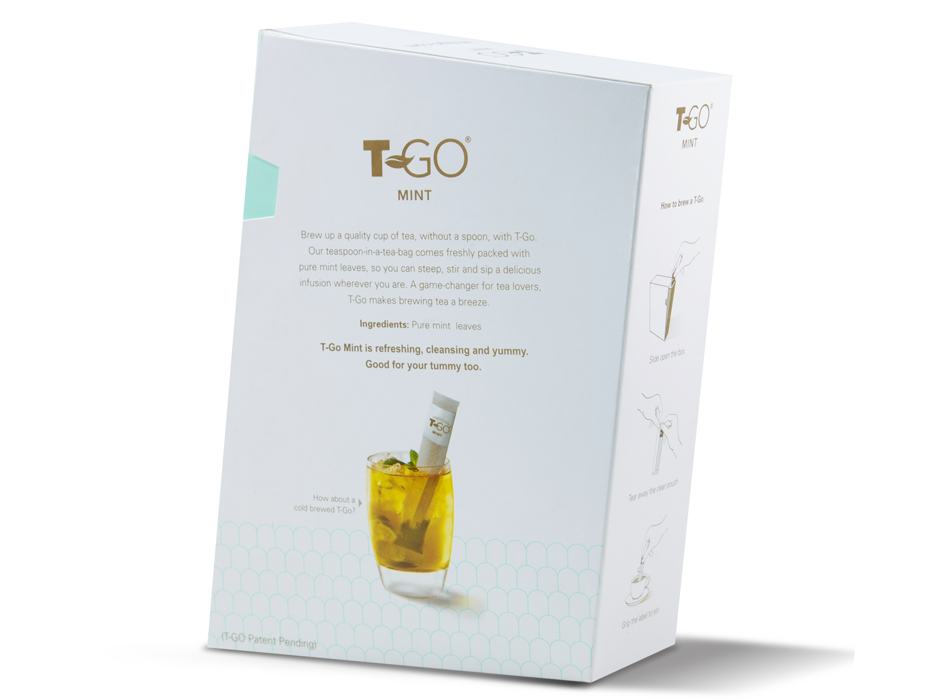 T-GO Mint Tea (15 Tea Bags) - Letstgo