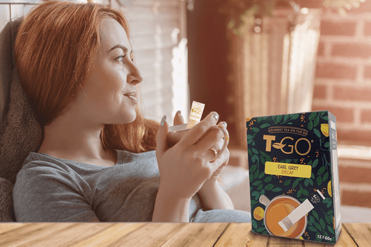 Pregnant Women drinking earl grey tea