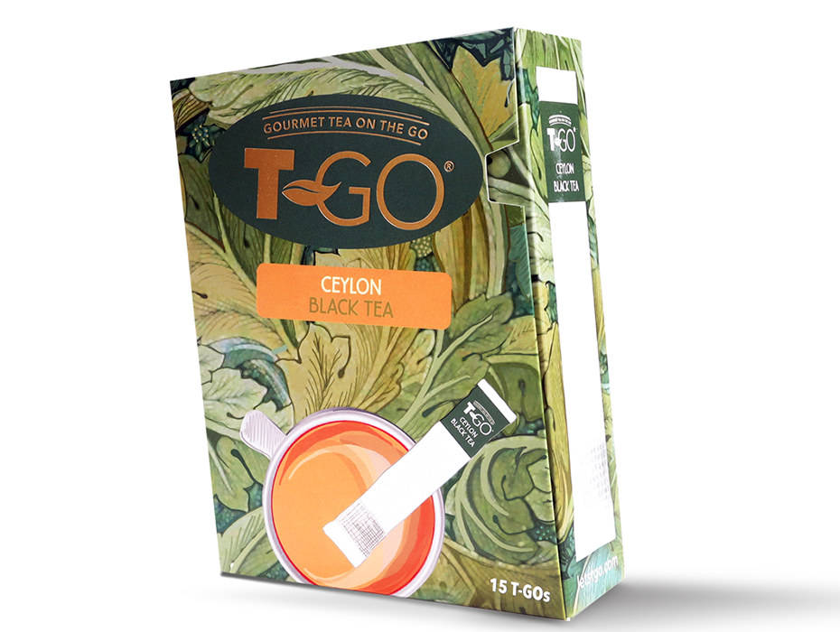 T-GO Ceylon Black Tea (15 Tea Bags) - Letstgo