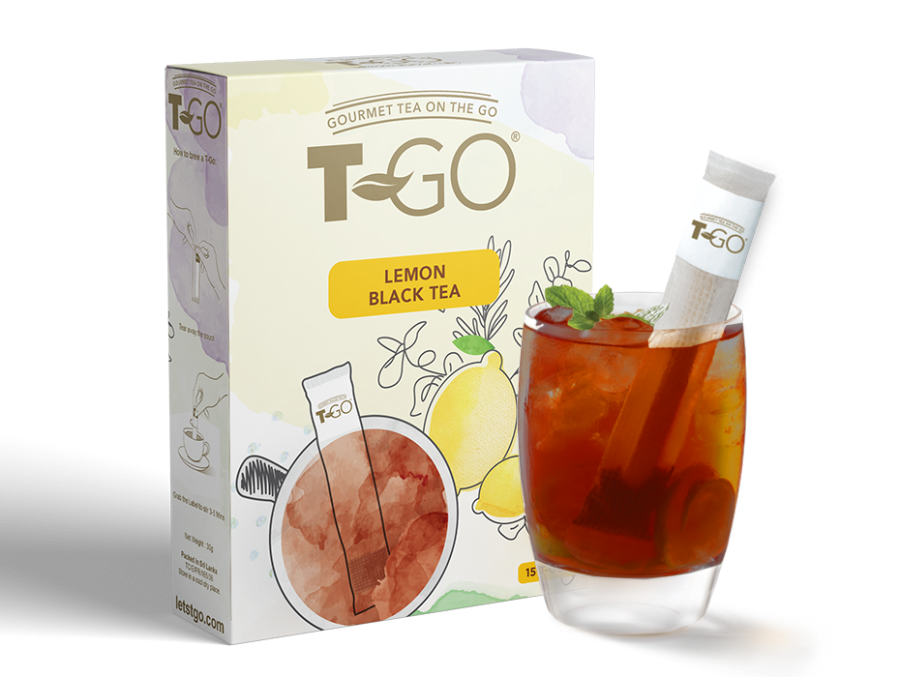 Lemon Black Tea (15 Patented Easy Stir Tea Bags Tea Bags)