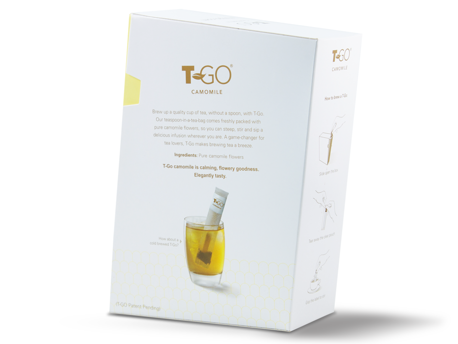 T-GO  Camomile Tea (15 Tea Bags) - Letstgo