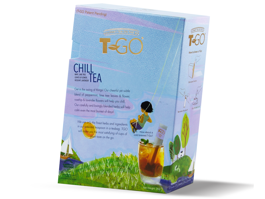 T-GO Chill Tea (15 Tea Bags) - Letstgo