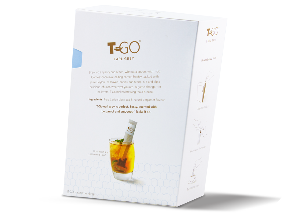 T-GO Earl Grey Tea (15 Tea Bags) - Letstgo