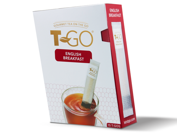 T-GO English Breakfast Tea (15 Tea Bags)