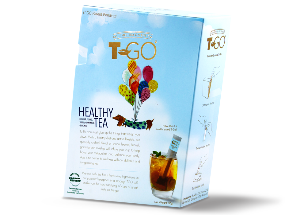 T-GO Healthy Tea (15 Tea Bags) - Letstgo