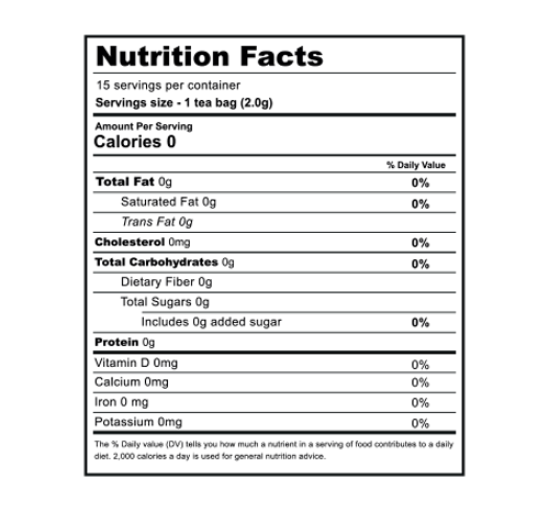 Digest Teabag in Cup with TGO Pack